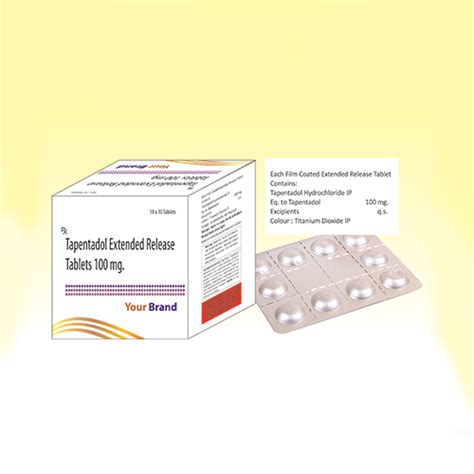 Tapentadol Extended Release 100mg/150mg/200mg Tablets Live Well Health