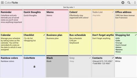 Image result for ColorNote for Windows