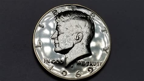 1969 S Silver Kennedy Half Dollar Gem Proof | Property Room