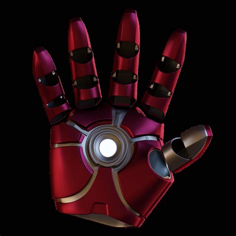 Iron Man Hand Colour