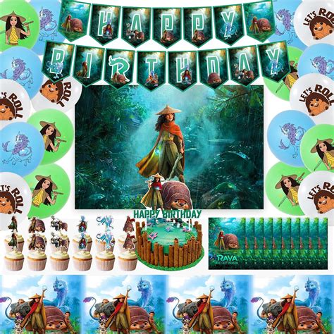 Buy Raya And The Last Dragon Party Supplies ,Raya And The Last Dragon ...