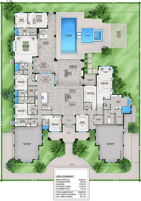 Waterfront House Plans Open Concept