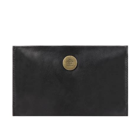 Buy Black Eijo W2 Pouch Online - Hidesign