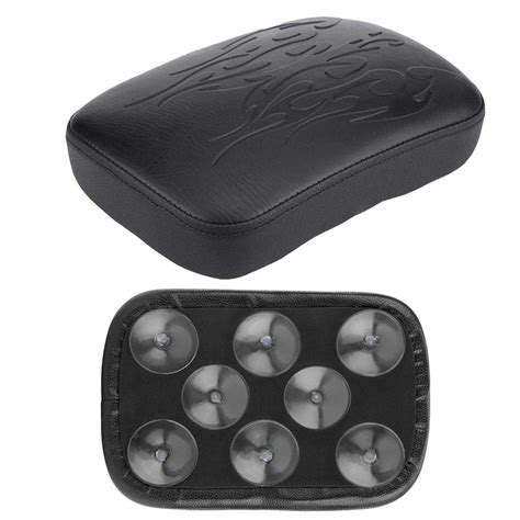 Motorcycle Suction Cup Seat Motorcycle PU Leather Suction Cup Rear ...