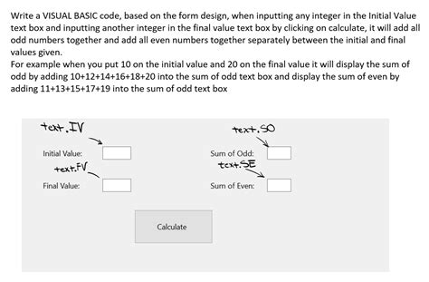 Image result for Visual Basic Sample Code with Form
