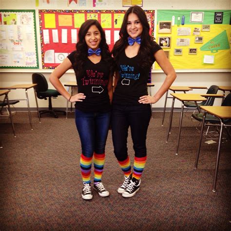 Pin by Amanda Armbruster on School Stuff | Twin day outfits, Spirit ...