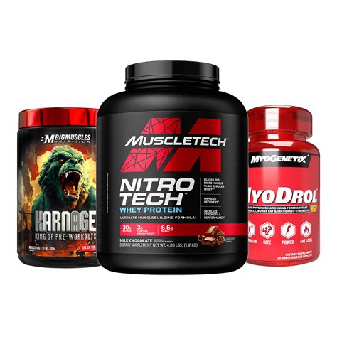 MuscleTech Nitro-Tech Performance Series Whey Protein Complete Muscle ...