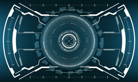 Futuristic Computer Panel Vector Image 的图像结果