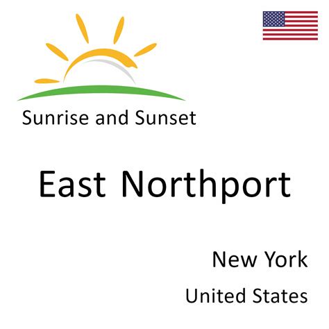 Sunrise and Sunset Times in East Northport, New York, United States