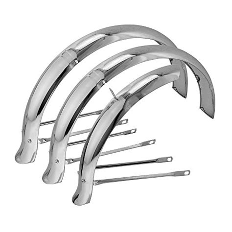 Buy Flared Adjustable Trike Conversion Kit Fender Set Chrome, Various ...