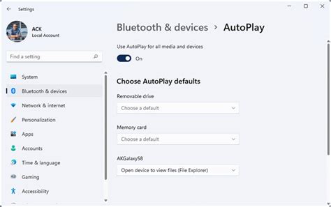 Image result for AutoPlay Settings
