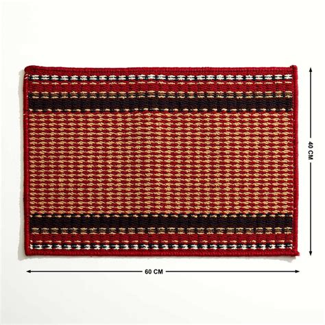 Buy Freda Zebra Polypropylene Tufted Door Mat - 60x40cm from Home ...