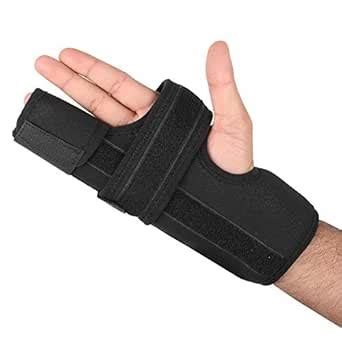 Buy HealthAndYoga® GuardNHeal Boxer Finger Splint (L) -Ulnar Gutter ...