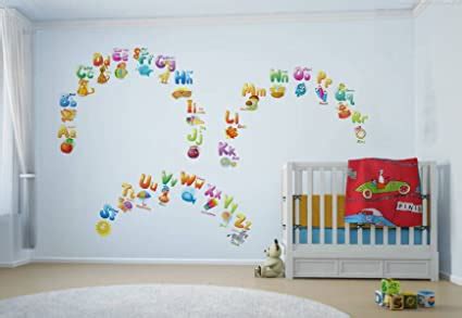 Buy Rawpockets Decals ' English Alphabets for Education - Kid's Room ...