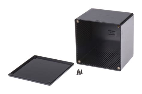 1591VBK Hammond | Hammond 1591 Series Black Flame Retardant ABS ...