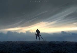 nr8wpgMf wlop ghost blade warrior men wallpaper Poster Paper Print ...