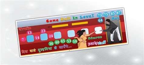 PartyStuff Movies Theme Tambola Housie Tickets - DDLJ Train kukuba 1 ...