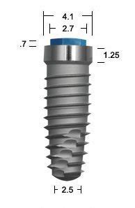 Biomet 3i Tapered (Ext) Implant dentaire | SpotImplant