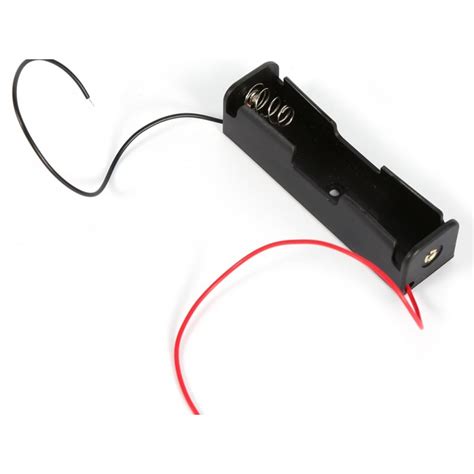 Black Plastic Storage Box Case Holder For Battery 1 X 18650 Cell Box