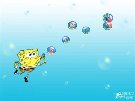 Spongebob Flower Sky Backgrounds - Wallpaper Cave