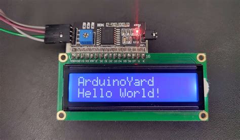 Image result for Connecting LCD Screen with I2C to Arduino