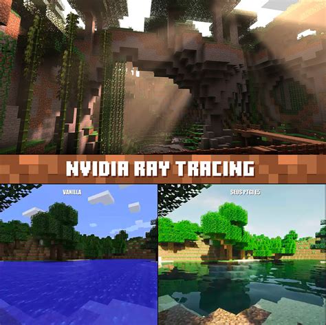 Minecraft Ray Tracing Java 的图像结果