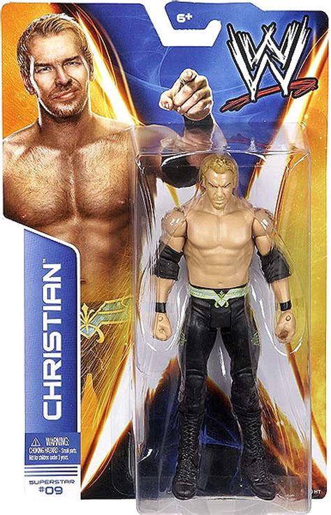 WWE Wrestling Series 36 Christian Action Figure 9 Mattel Toys - ToyWiz