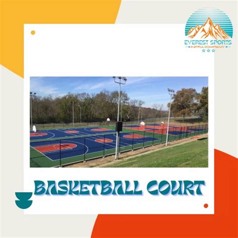 Basketball Court Flooring - Acrylic Itf Approved Synthetic Basketball ...