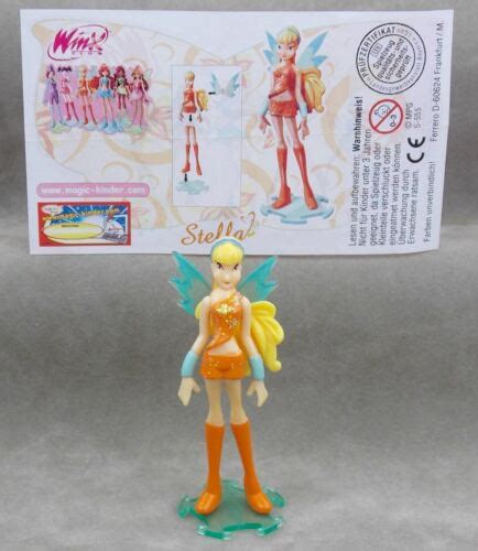 Kinder Surprise Ferrero Winx Club S-555 Stella Fairy India | Ubuy