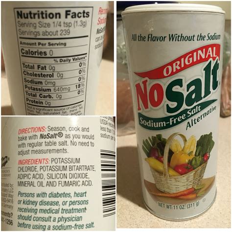Original No Salt Sodium Free Salt Alternative