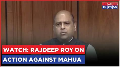 Rajdeep Roy Exclusively On 'Cash For Query' Investigation Against TMC ...
