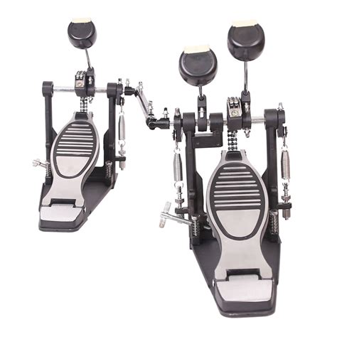Buy Topcobe Drum Pedal Black Steel Professional Double Bass Dual Foot ...