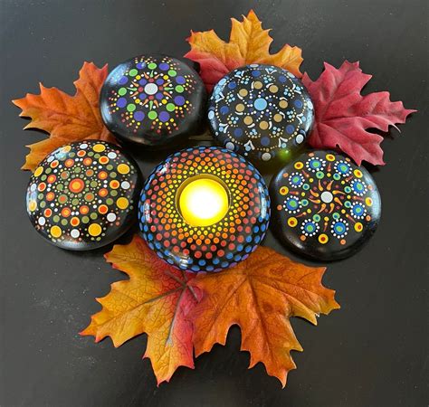 Mandala Rock or Tea Candle Painting at the Baldwin Perk, 860 Main St ...