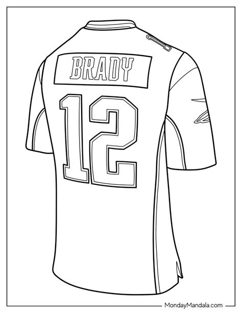 16 Tom Brady Coloring Pages (Free PDF Printables)