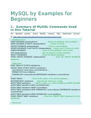 Image result for MySQL Code Examples