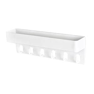 CALANDIS® Key Hooks Holder Space Saving with 6 Hooks Key Rack for ...