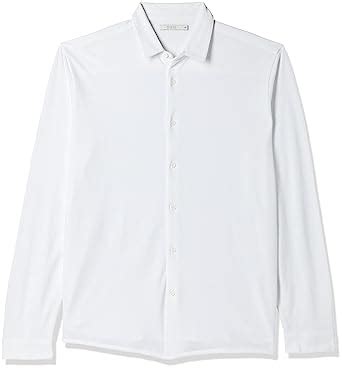 Jack & Jones Men's Plain Slim Fit Cotton Casual Shirt (1966384010 ...