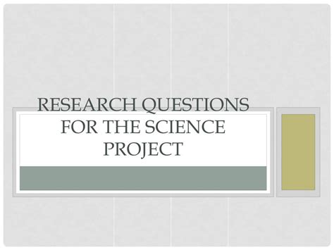 Research Questions Science 的图像结果