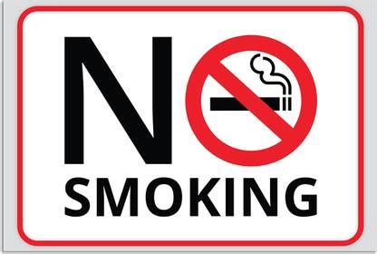 No Smoking Sign Poster Paper Print - Educational, Architecture, Art ...