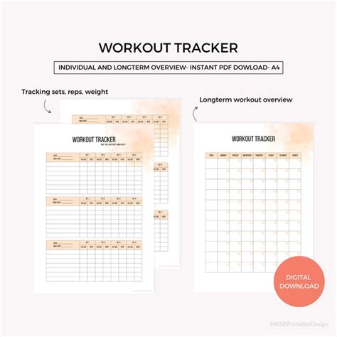 Image result for Progressive Overload Tracking Sheet