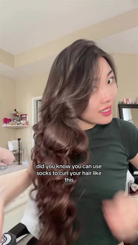 Alxandra | 3 DIFFERENT WAYS TO CURL YOUR HAIR WITH 🧦 SOCKS 🧦 # ...
