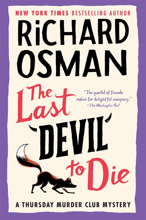 The Last Devil to Die (Thursday Murder Club, #4) by Richard Osman ...