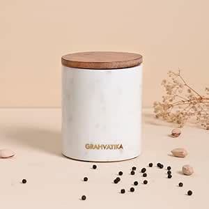 Grahvatika Multi-usage Utensils Holder With Wooden Lid For Kitchen ...