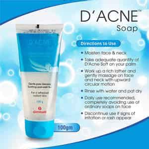 Buy D ACNE SOFT FOAMING SALICYLIC ACID FACE WASH TUBE OF 100 G Online ...