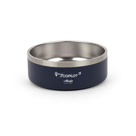 Alaska Airlines 40 oz Stainless Dog Bowl - Alaska Airlines