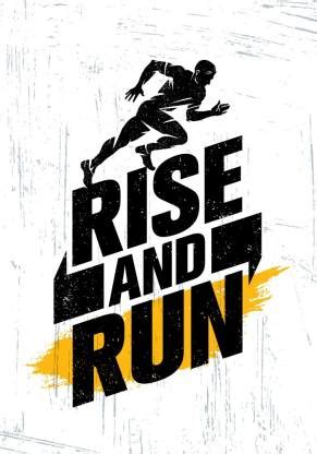 KD rise and run new Sticker Poster|Motivational Poster|Inspirational ...
