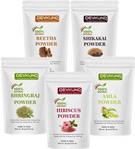 devkund presented by nature Amla, Reetha, Bhringraj, Shikakai ...