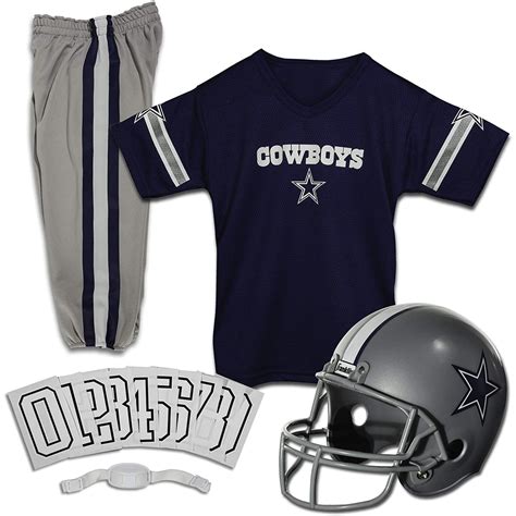 Franklin Sports Dallas Cowboys Kids NFL Uniform Set - Youth NFL Team ...
