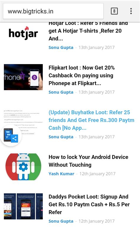 How to Capture Scrolling/Full Page Screenshot on Any Android | Bigtricks.in