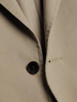 Charles Tyrwhitt Single Breasted Cotton Blend Blazer